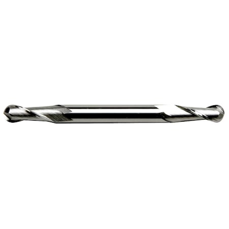Sowa 132 Dia x 316 Shank 2Flute Regular Length Ball Nose Double End Miniature HSCO Cobalt End Mill 103420